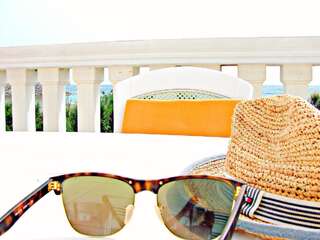 Апартаменты Apartments Villa Marija Петровац Номер-студио с балконом и видом на море-10